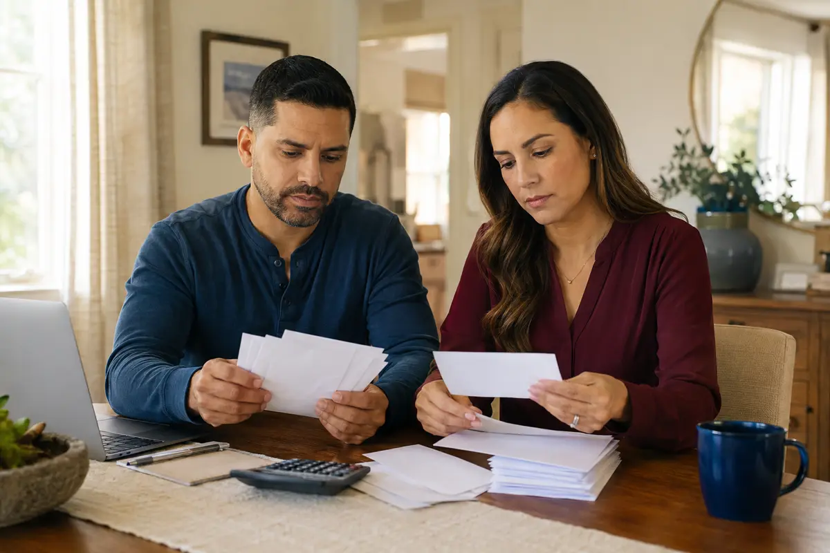 Couple counting recent credit applications before applying again